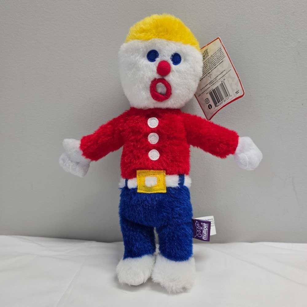Multipet Mr. Bill Talking‎ Dog Toy Plush Squeeze Sound NWT Funny Gift